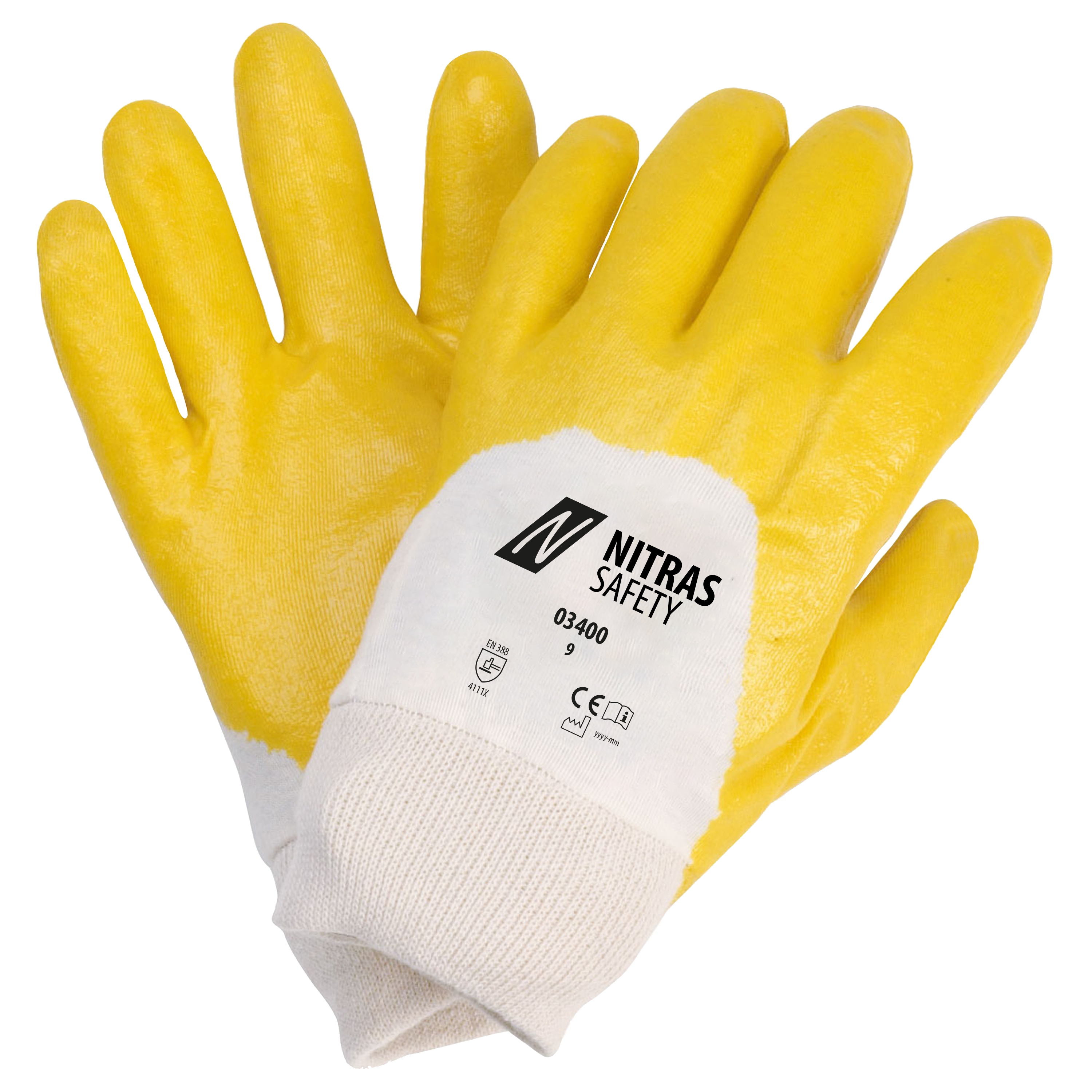 NITRAS Nitrile Gloves Cotton